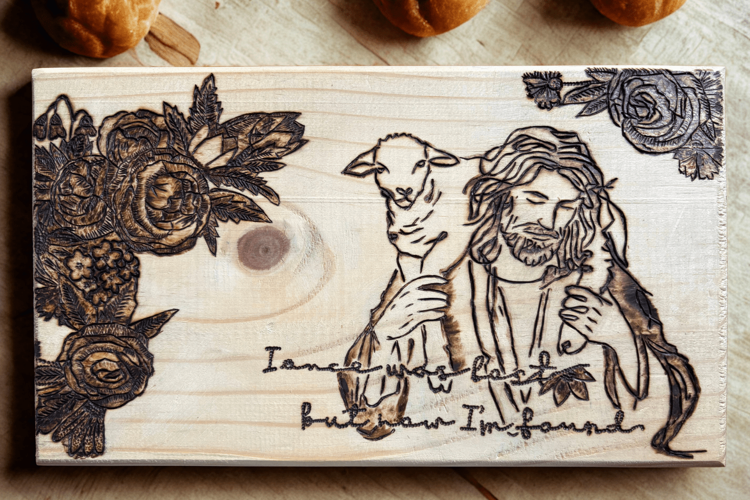 Woodburning Bread Board